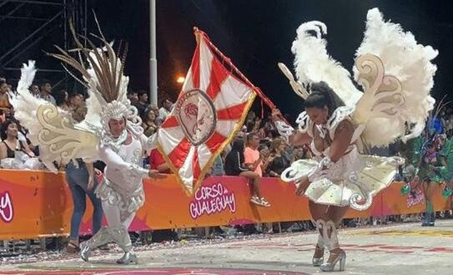 Martín Rodríguez y Ludmila Basini, Maestro de Sala y Portabandera de Si Si-