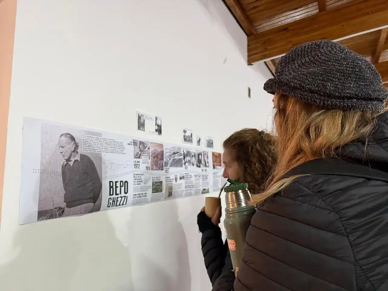 La memoria de Bepo Ghezzi, a través de una línea de tiempo que recorre su vida.