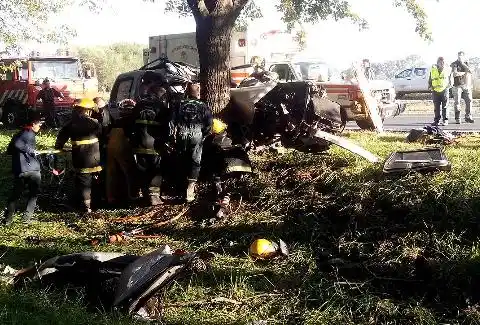 Accidente fatal en Luján: 3 muertos y 3 heridos tras un choque en Ruta 7