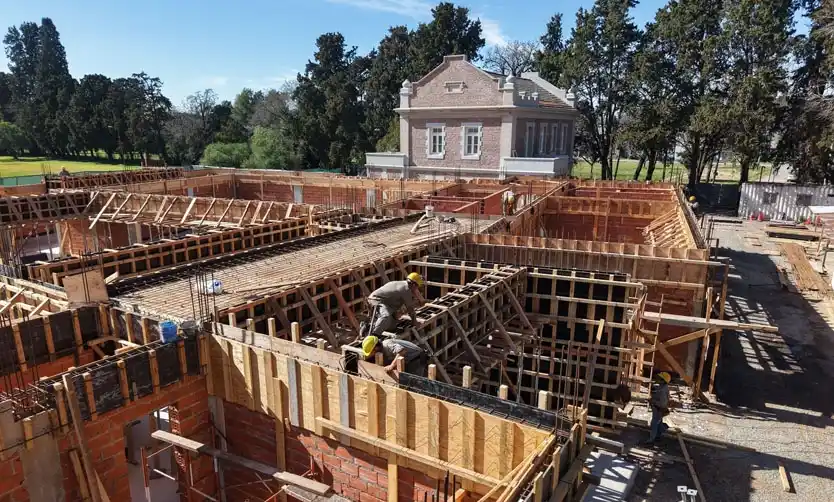Avanza la construcción del edificio propio de la Universidad de Pilar