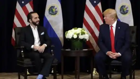En medio de la polémica por los migrantes deportados: Bukele llega a EE.UU. a consolidar su alianza con Trump