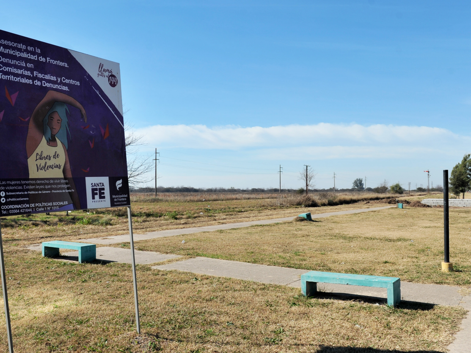 En 30 días, Frontera inaugurará su primera Plaza de la Mujer