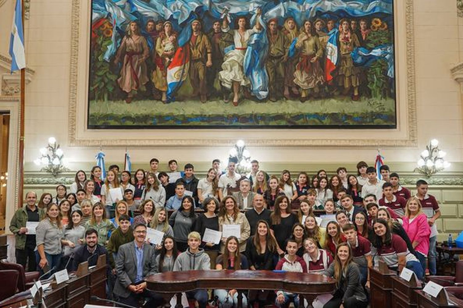 “Diputados por un Día” en compañía de Gabriel Real