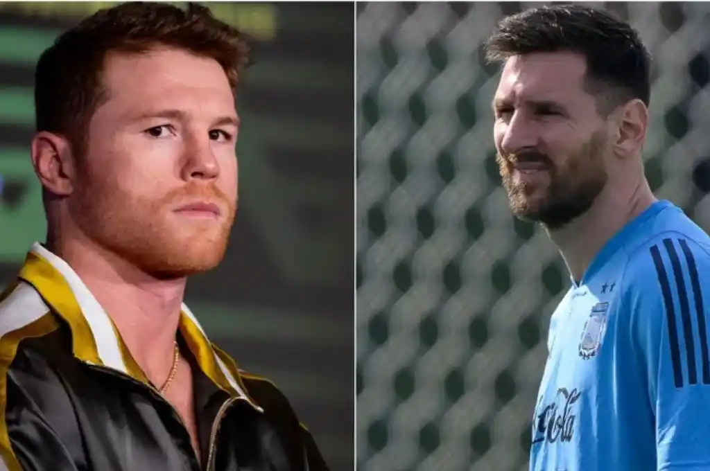 El boxeador mexicano Canelo Álvarez desafió a Lionel Messi por redes sociales