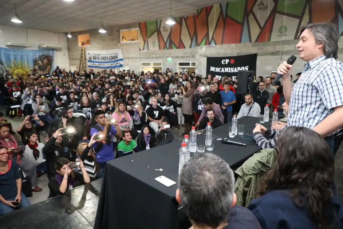 Máximo Kirchner aseguró que "no es tarde para lograr la unidad"