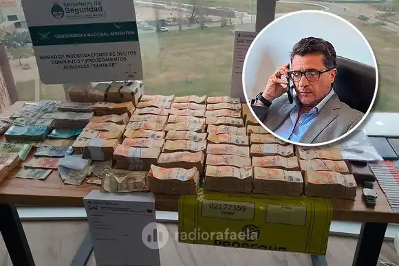 Todos los detalles sobre la “cueva” llena de millones allanada en el puerto de Santa Fe