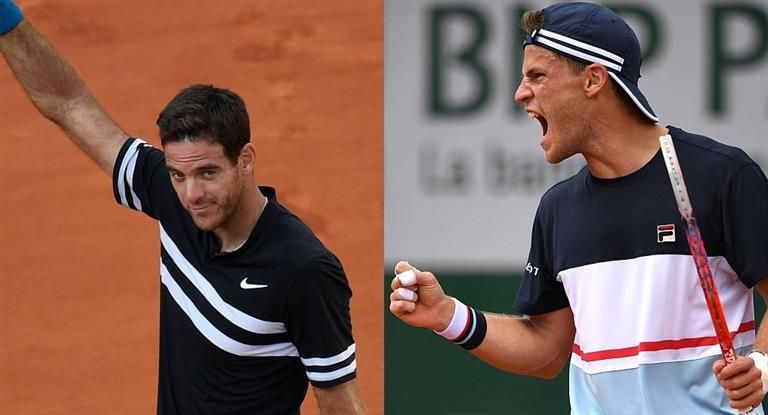 Del Potro y Schwartzman se metieron en los octavos de Roland Garros