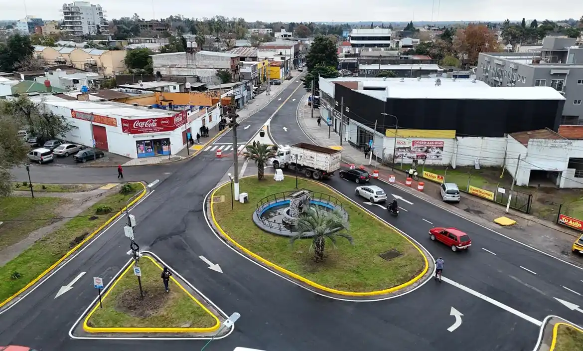 Finalizó la obra del primer tramo de repavimentación y ensanche de la Ruta 8