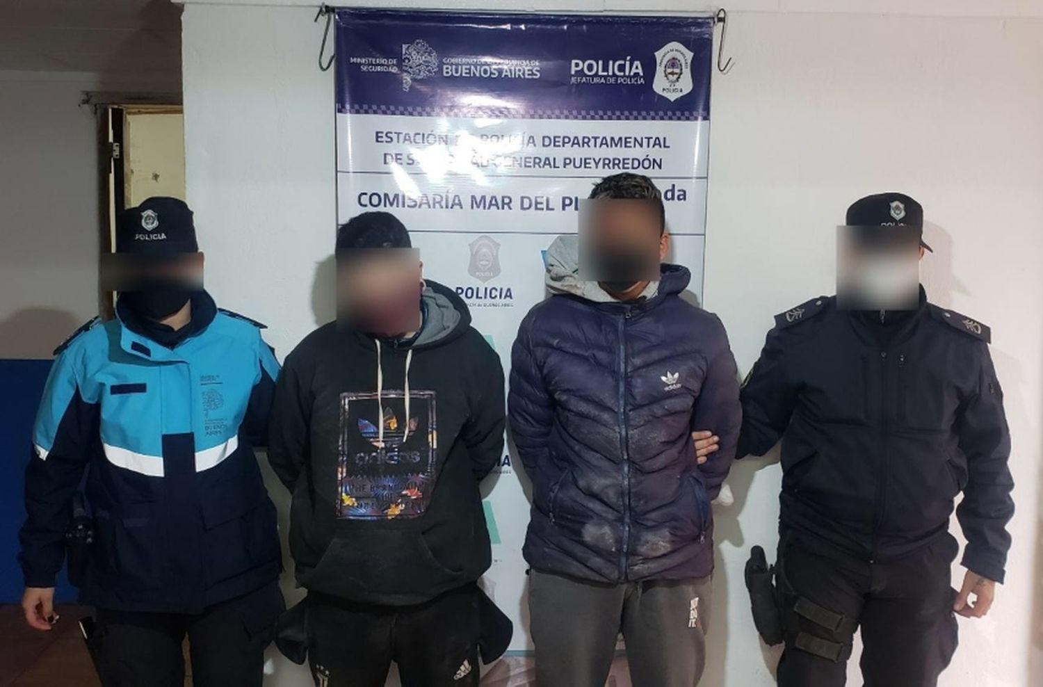 Atraparon a dos motochorros que cometieron cuatro robos en un día