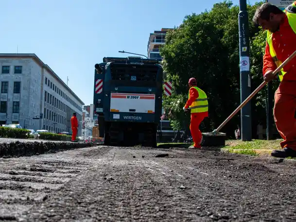 Comenzaron las obras para renovar la avenida Pellegrini