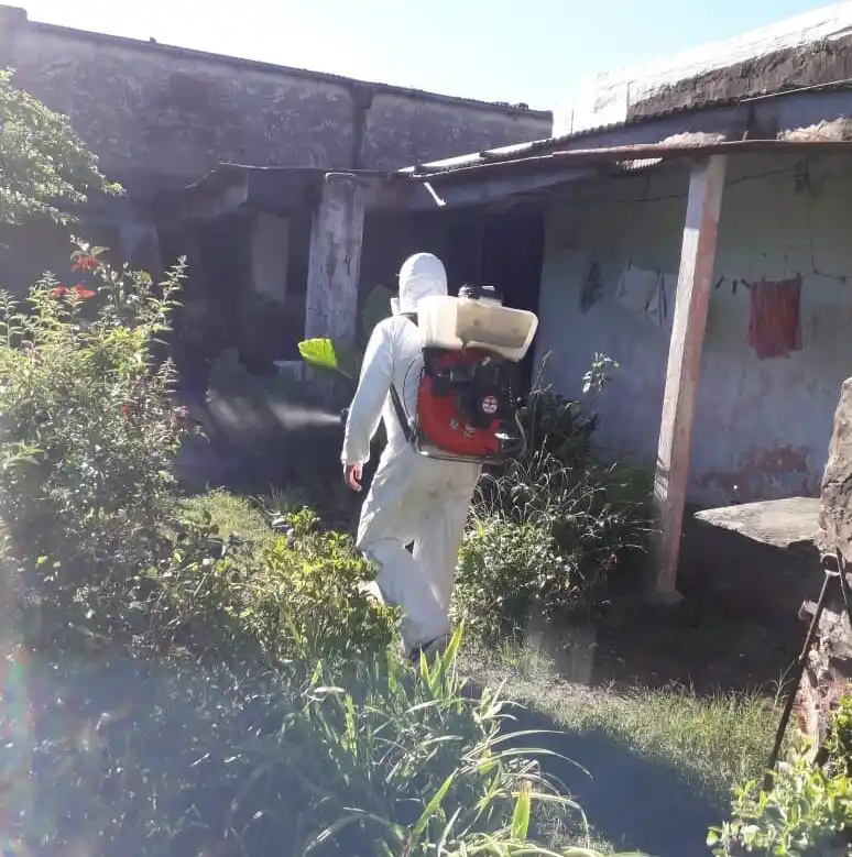 Dengue: Defensa Civil fumiga espacios verdes y zonas claves buscando evitar el mismo escenario que 2020