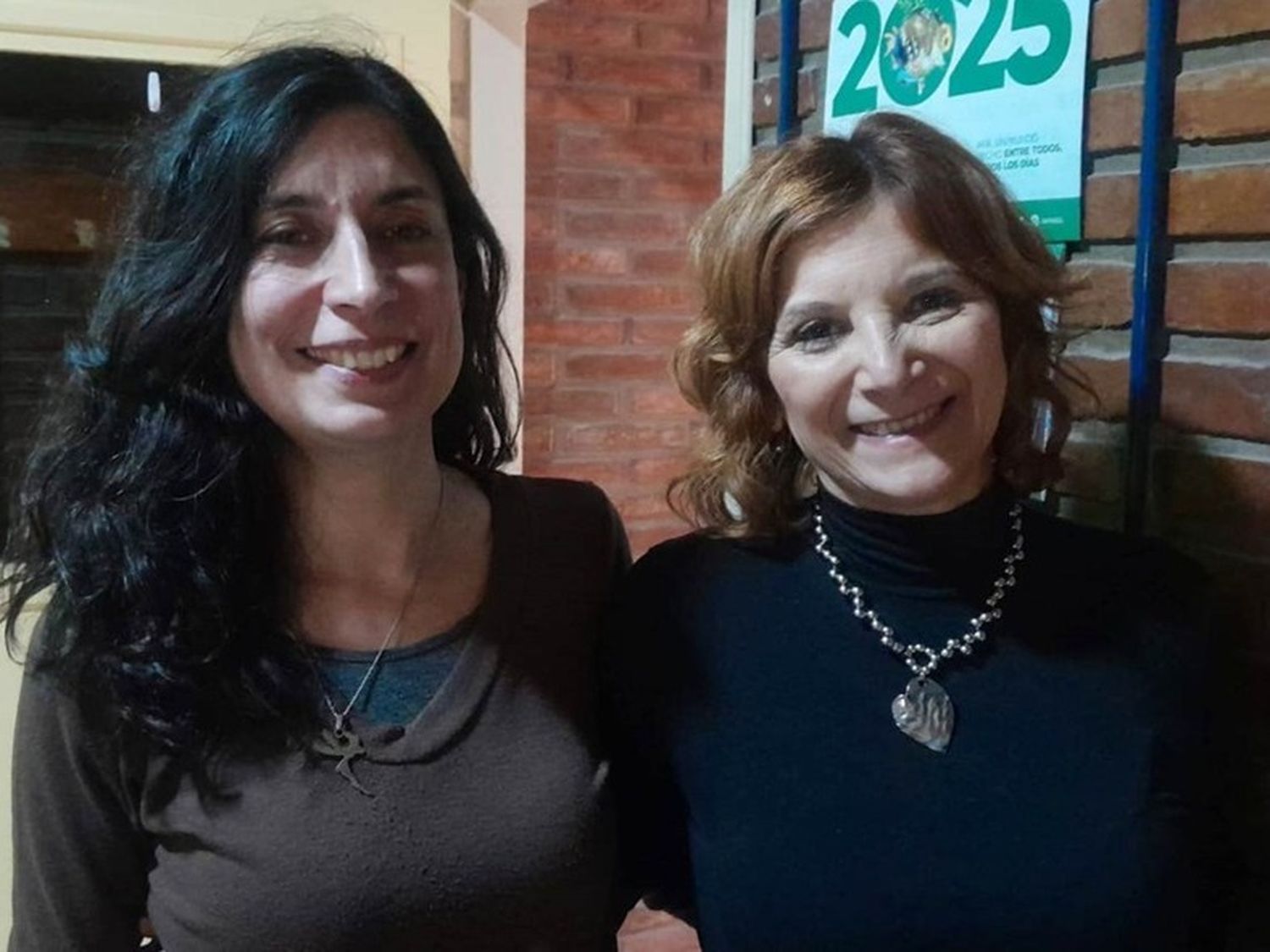 Mentoras y organizadoras. Vane Tejeda Costa y Andrea Faulkner.