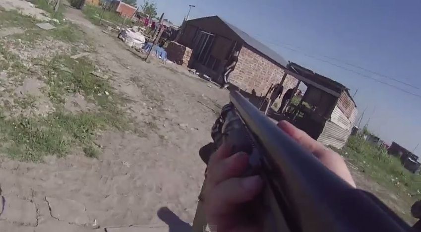 De película: Impresionante video del megaoperativo antinarco en Quilmes