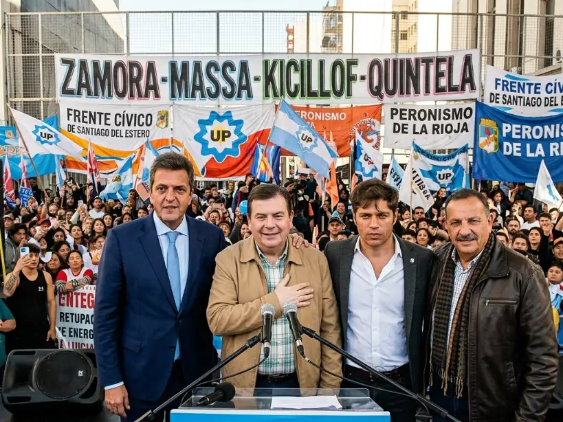 Un plan. Hay candidatos en la foto.