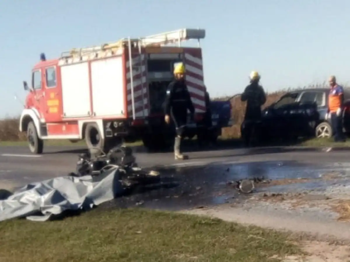 Trágico accidente en la ruta 158