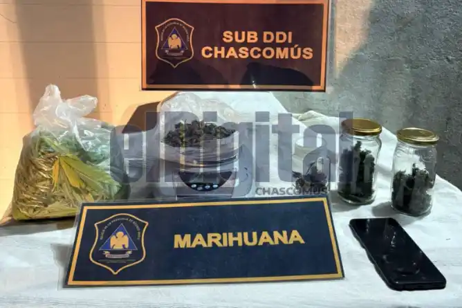 Secuestran motopartes y estupefacientes en una chacra del barrio La Esmeralda