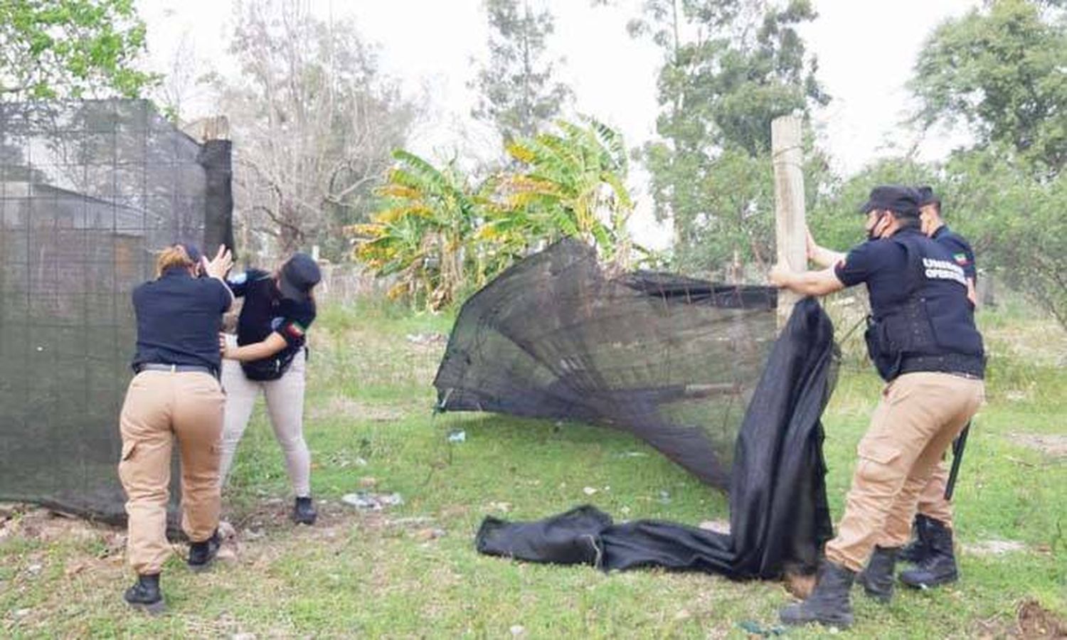 El municipio recobró un terreno  en la zona verde de la Costanera