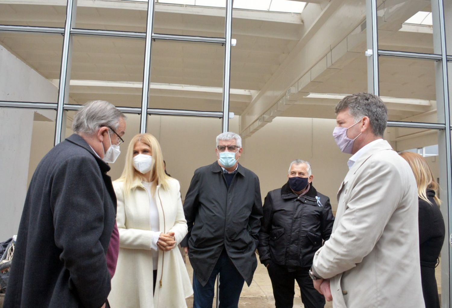 La vicegobernadora Verónica Magario visitó Tandil y recorrió obras junto al intendente Lunghi