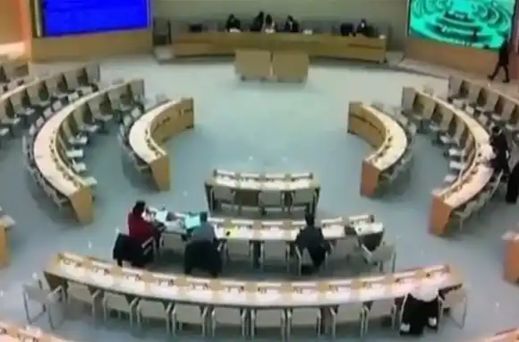 Papelón de Victoria Donda en la ONU: viajó a Suiza para hablar ante un auditorio vacío