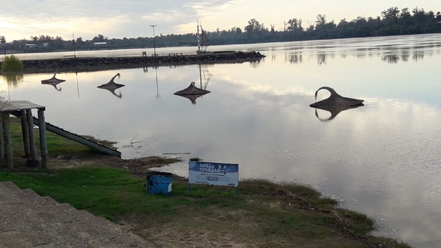 Corrientes con zonas afectadas. En la región hay control y monitoreo