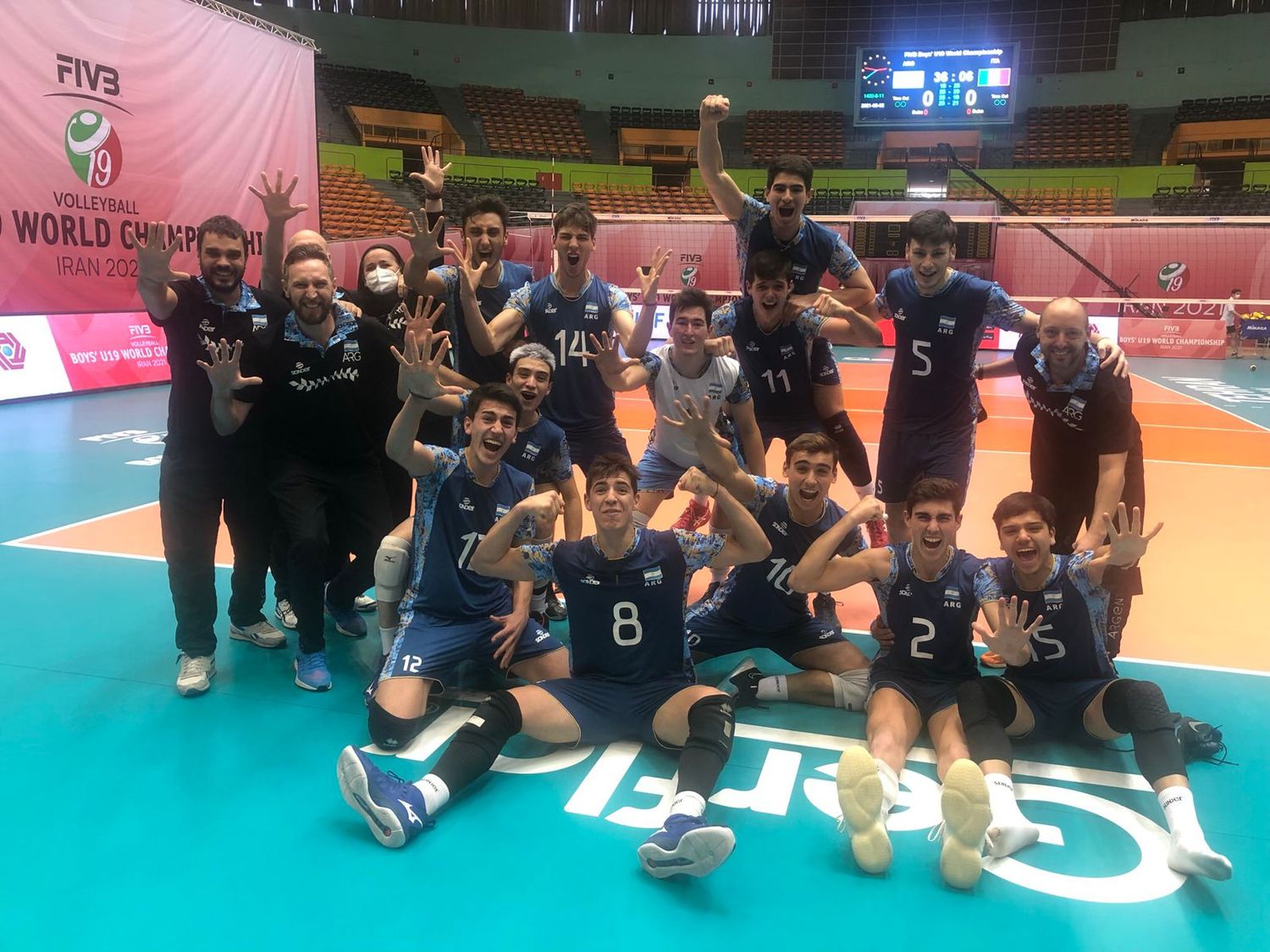 Argentina, con Lucas Conde, terminó 5° en el Mundial U19