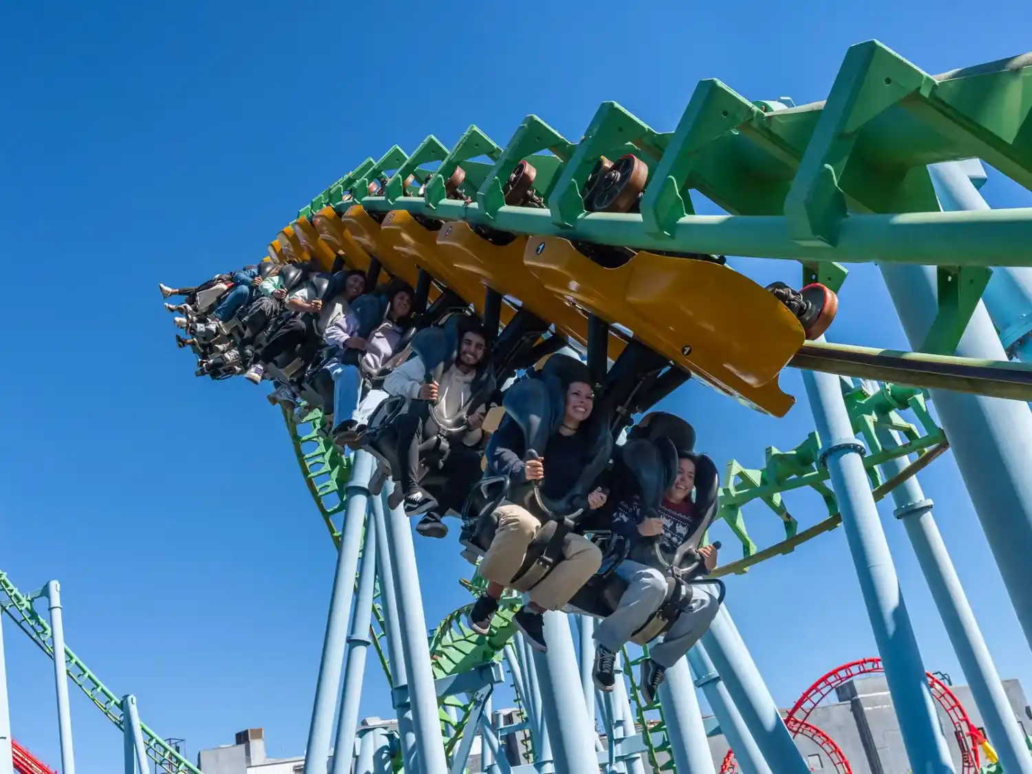 La montaña rusa "El Desafío" fue la que tuvo el desperfecto.