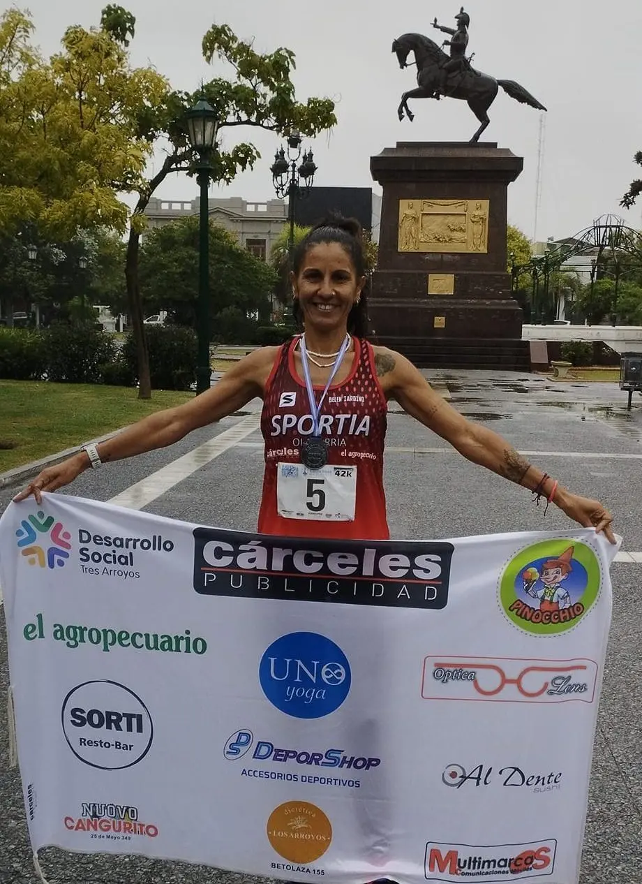 Iardino ganó su categoría en el maratón de La Pampa