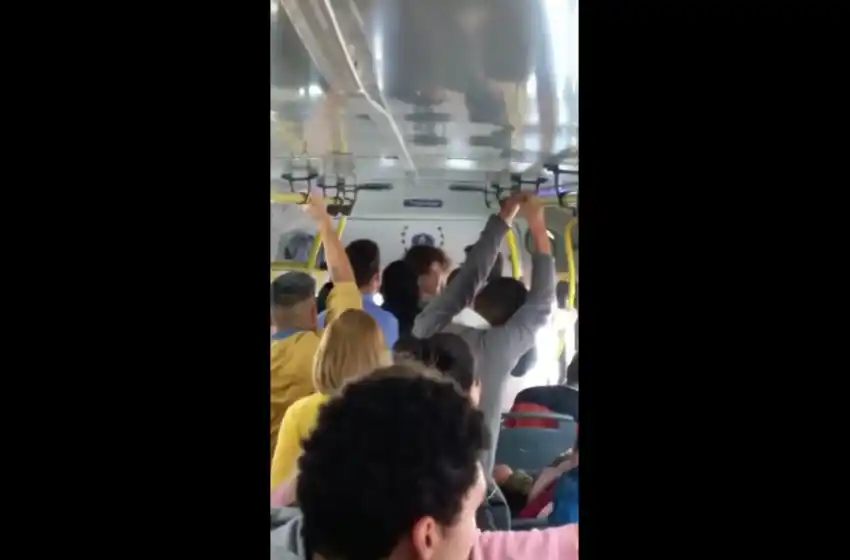 Un día de furia a bordo de un colectivo