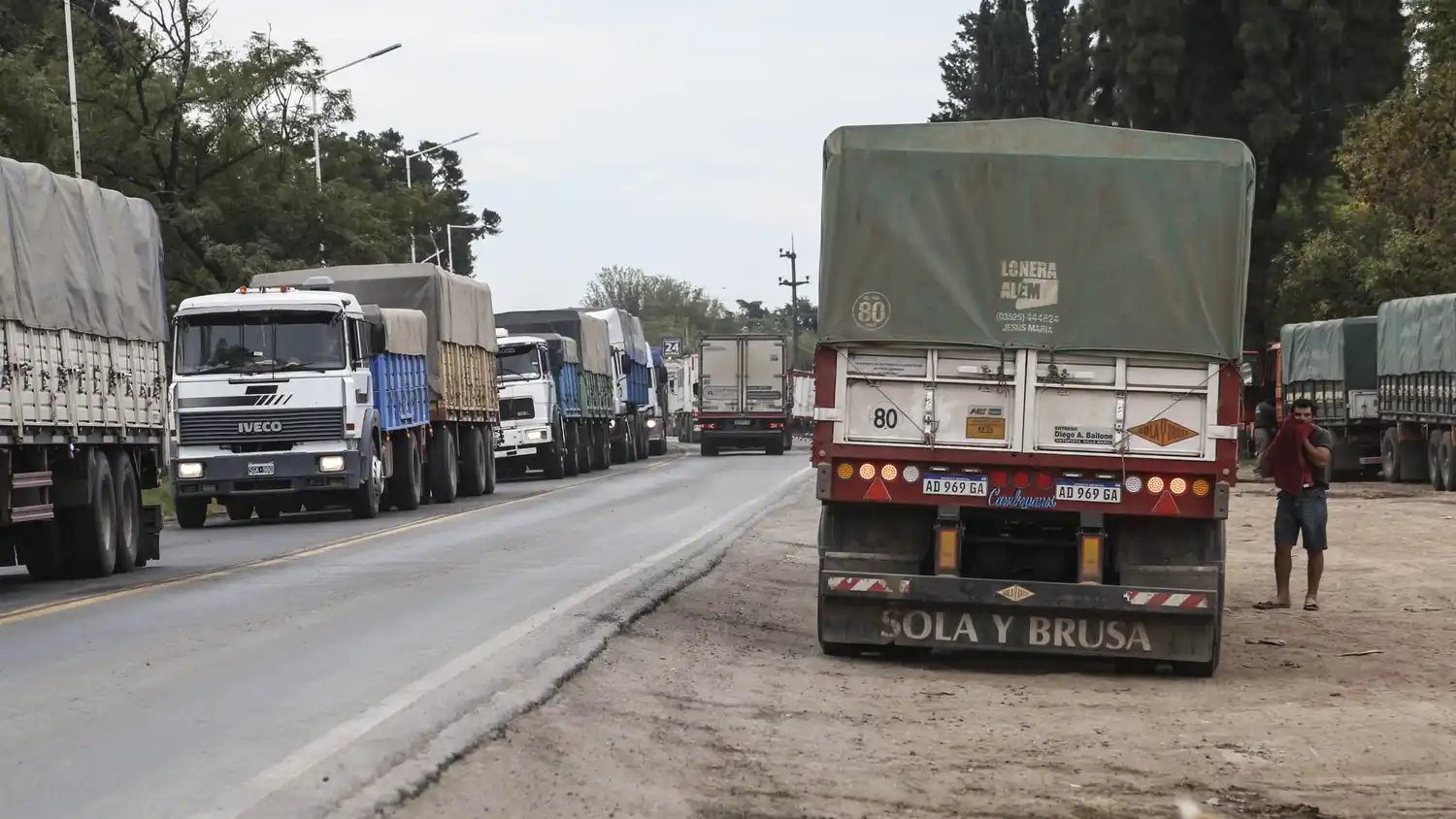 cristian cunha camioneros ruta provincia santa fe - 1
