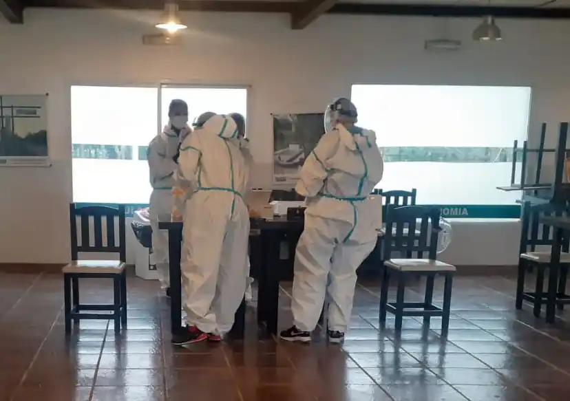 Coronavirus: hay 200 test para el operativo en Río Tala