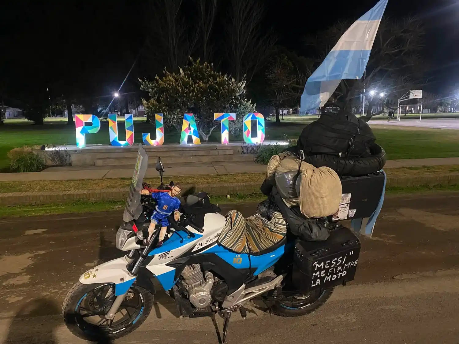moto  en pujato