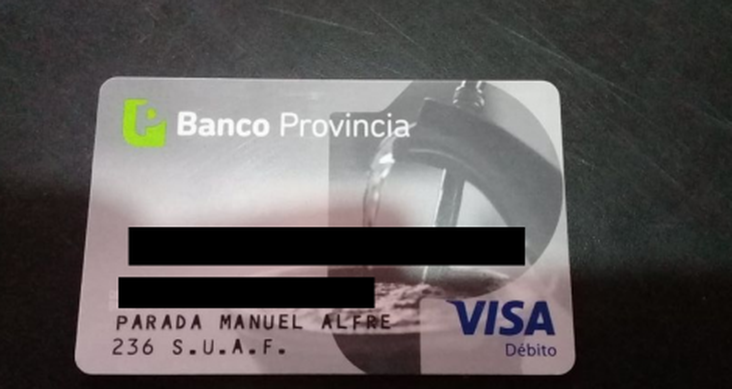 Tarjeta encontrada