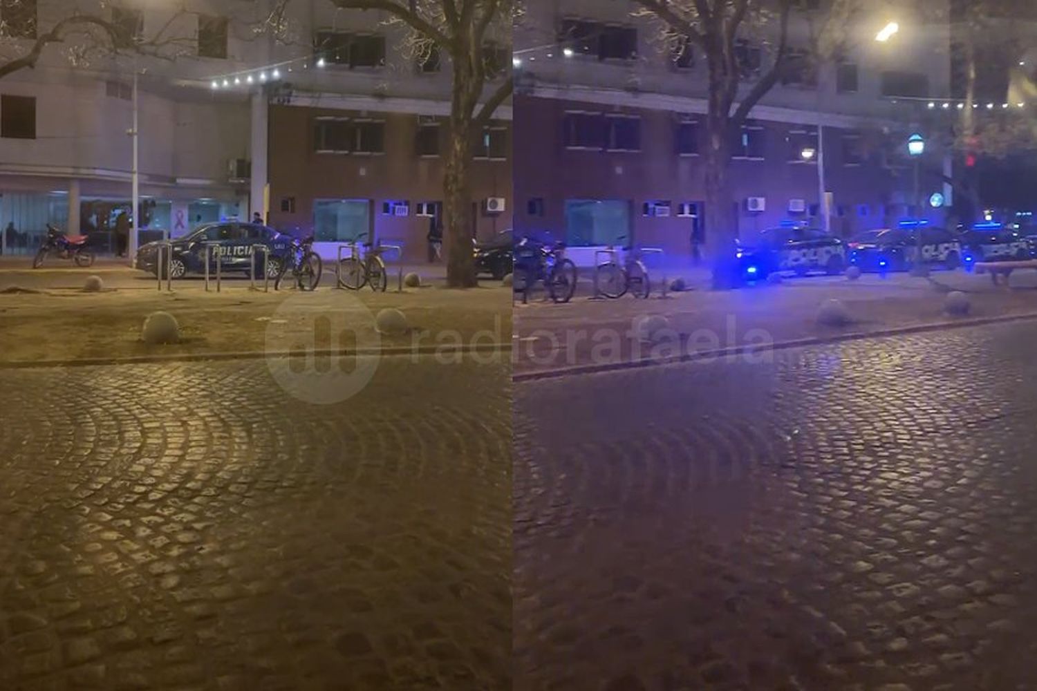 Conmoción en el centro de la ciudad por graves disturbios en una clínica privada
