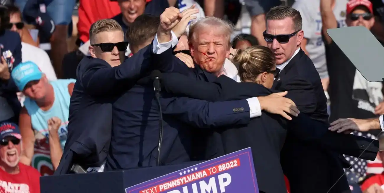 Aseguran que Trump quiso ser asesinado por la cúpula de Irán el 13 de julio de 2024 en Butler, Pennsylvania. Crédito: REUTERS/Brendan McDermid