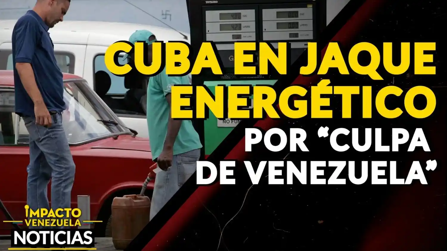 ¡DESCARO! Díaz-Canel le echa la culpa de falta de combustible en la isla a Venezuela VIDEO – IMPACTO VENEZUELA