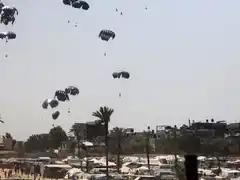 Alemania reanudó los lanzamientos aéreos de ayuda humanitarios en territorio de Gaza