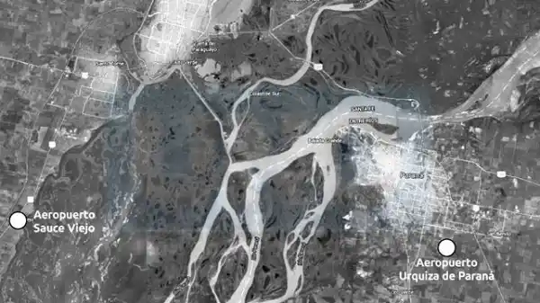 Determinan que no conviene hacer un aeropuerto único para Paraná y Santa Fe