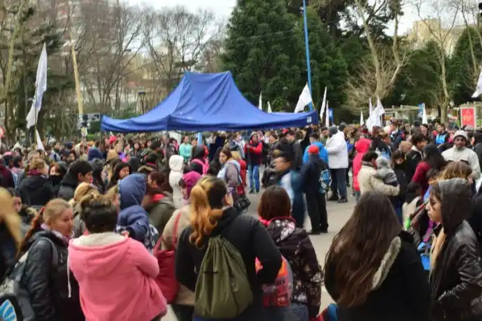 Mar del Plata: Movilización de cooperativas frente a la Municipalidad