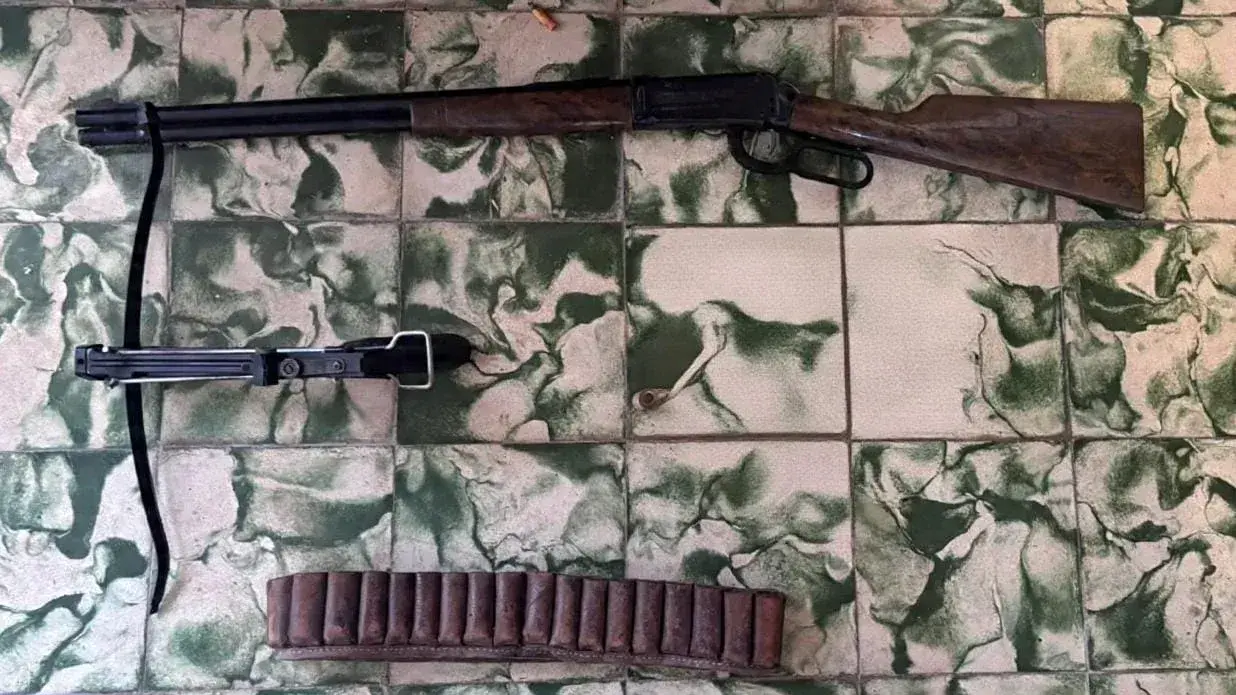 Una pareja fue trasladada tras el secuestro de armas en una vivienda en la localidad de Casilda