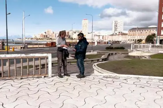 Intervención en la plazoleta de Luro y la Costa