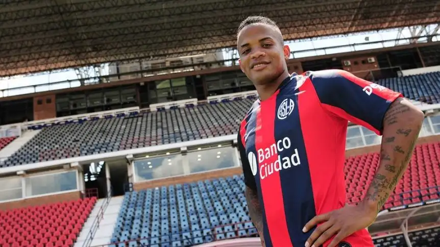 El colombiano Rentería, refuerzo de San Lorenzo