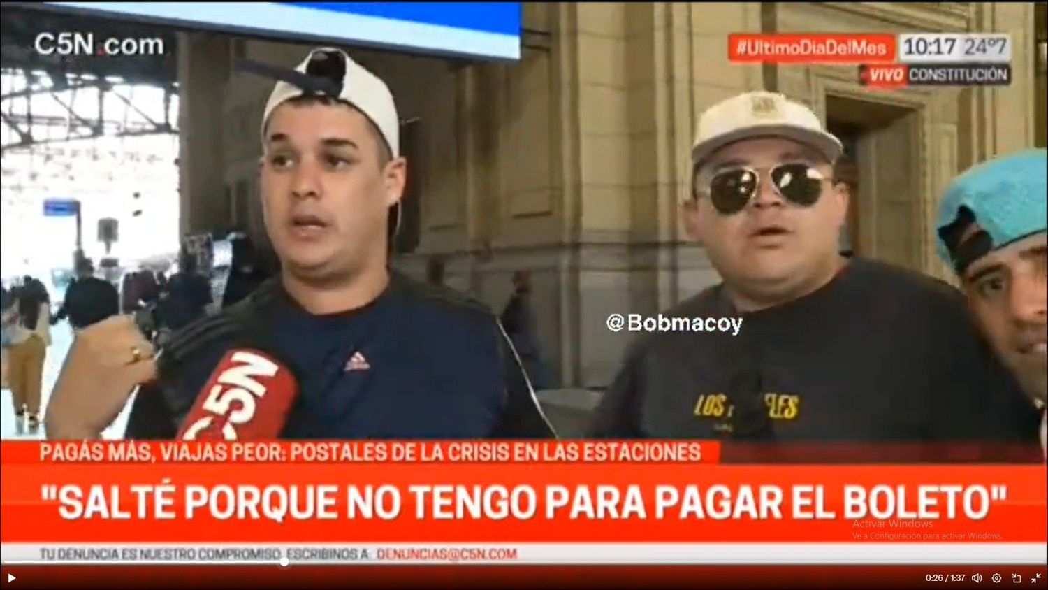 Foto: captura C5N