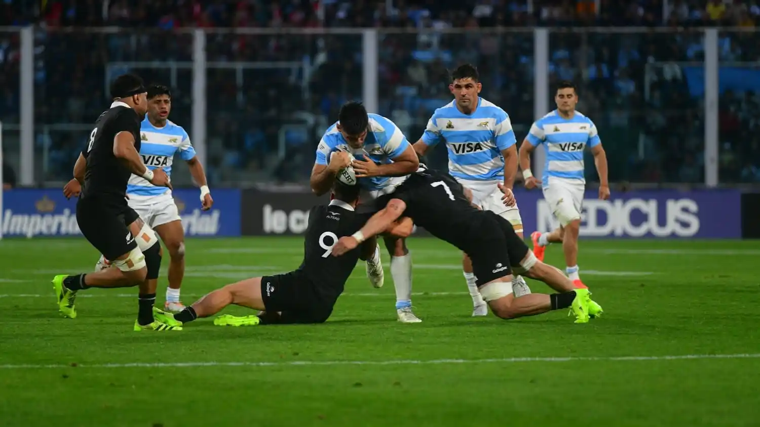 Los Pumas reciben a los All Blacks en Vélez