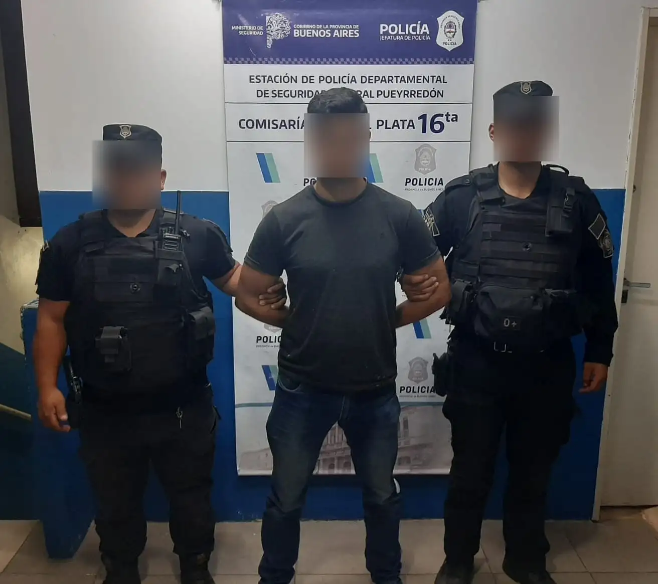 El sujeto fue detenido por unas horas.