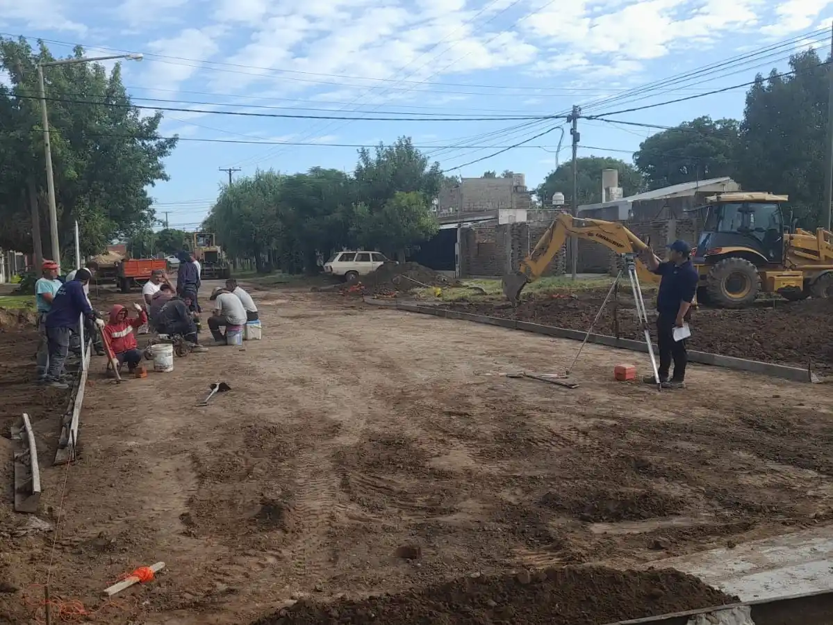 Más obra pública para la ciudad de Venado Tuerto.