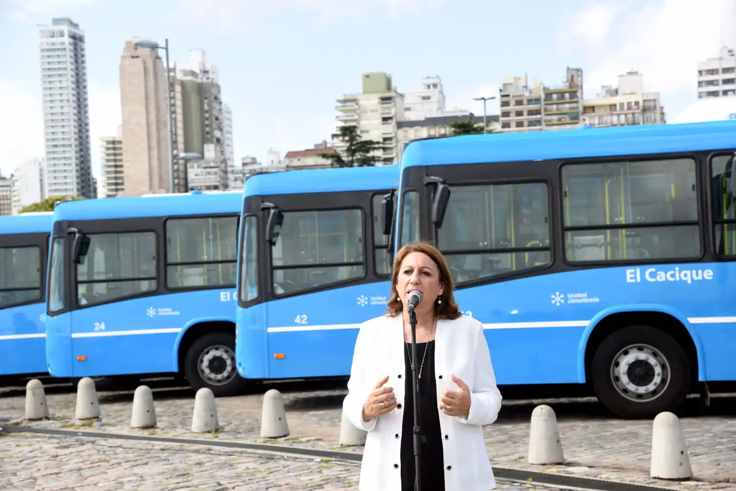 La empresa de transporte El Cacique llega a Rosario