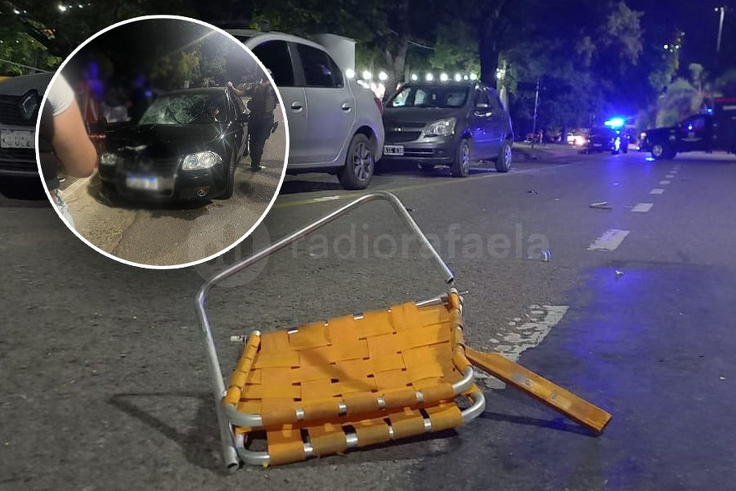 Tragedia en la costanera santafesina: un auto a toda velocidad atropelló a una familia y mató a dos personas