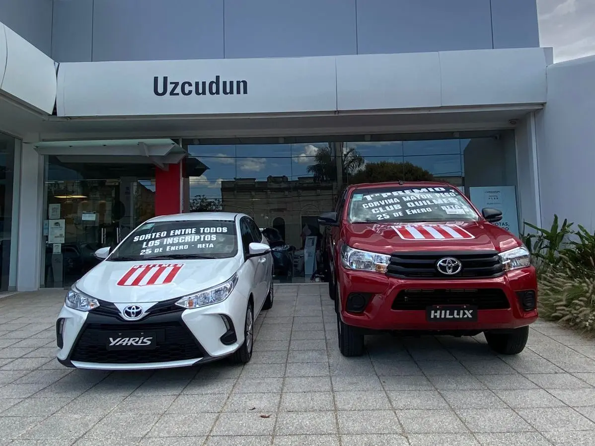 Como premios principales Quilmes ofrece un Toyota Yaris que será sorteado entre todos los inscriptos y una Hilux 4x4 para el ganador del concurso