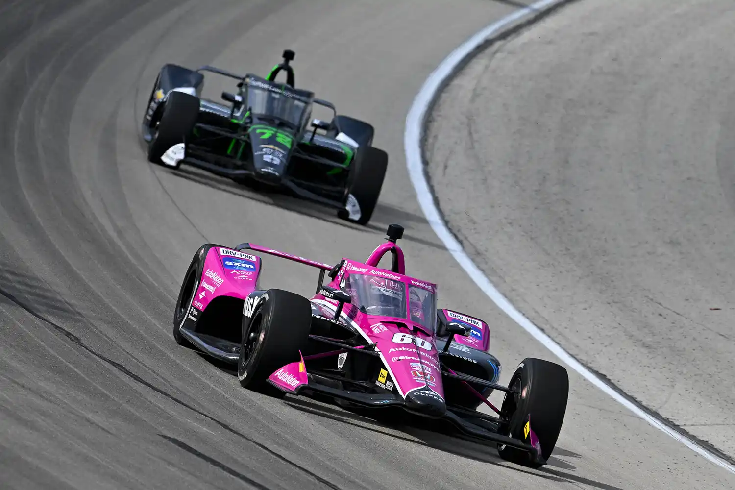 Canapino, detrás del francés Pagenaud.