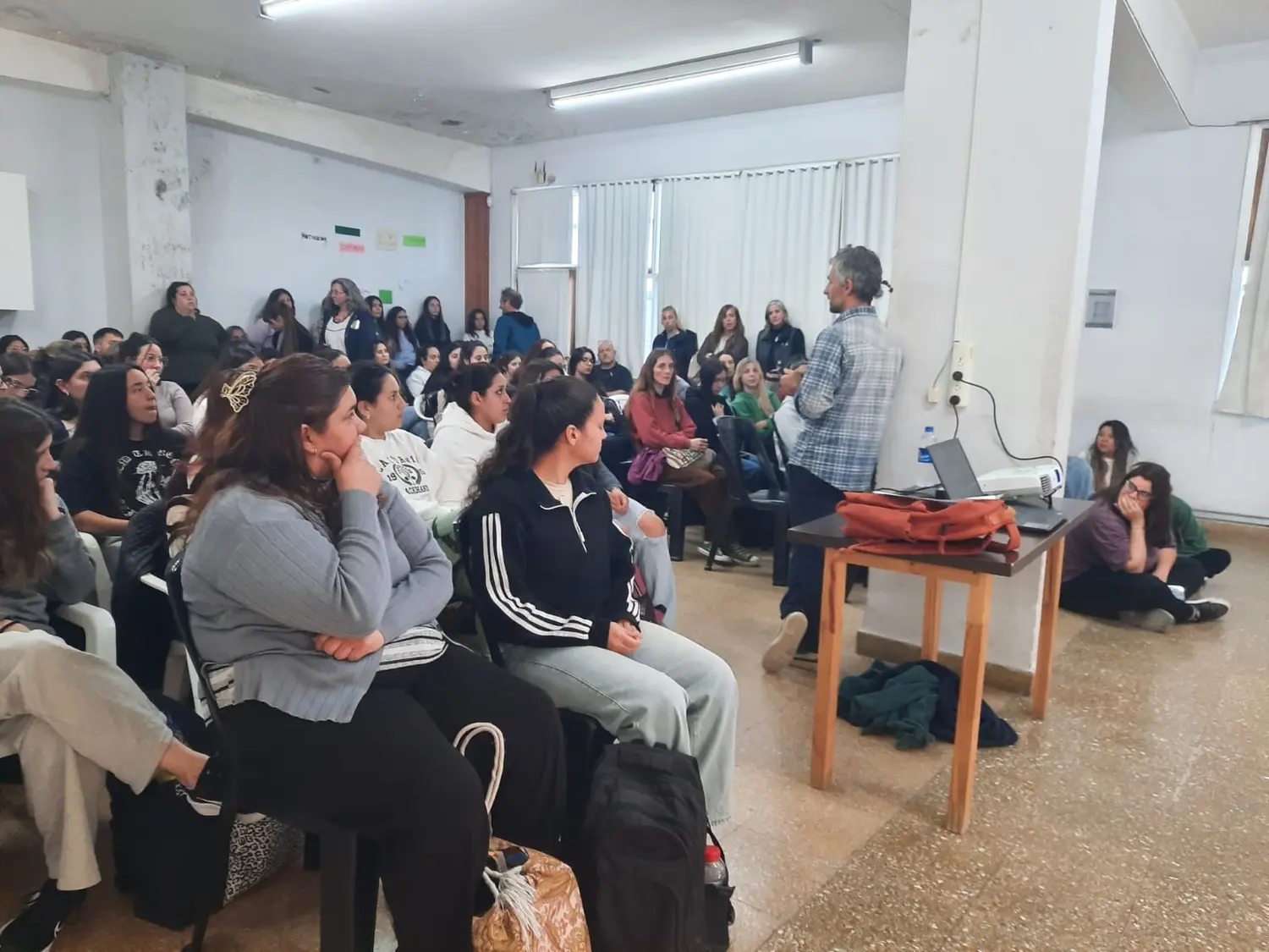 Buena recepción tuvo la obra de Mariano Colombo